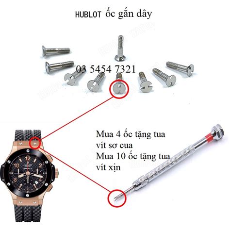 tua vít mở đồng hồ hublot|Tua vít chữ U vặn ốc đồng hồ Hublot , thay dây đồng hồ Hublot .